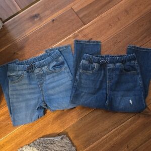 Jumping Beans Kids Jeans Set - Medium Blue and Dark Blue